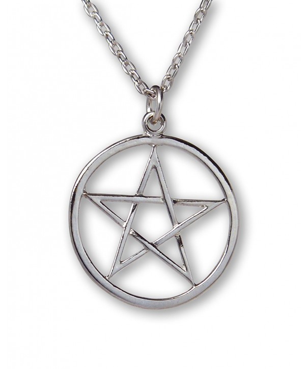 Pentacle Polished Medieval Renaissance Necklace