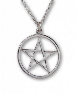 Pentacle Polished Medieval Renaissance Necklace