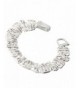 Silvertone Magnetic Bracelet Jewelry Nexus