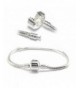 Silver Classic Barrel Bracelet Charms