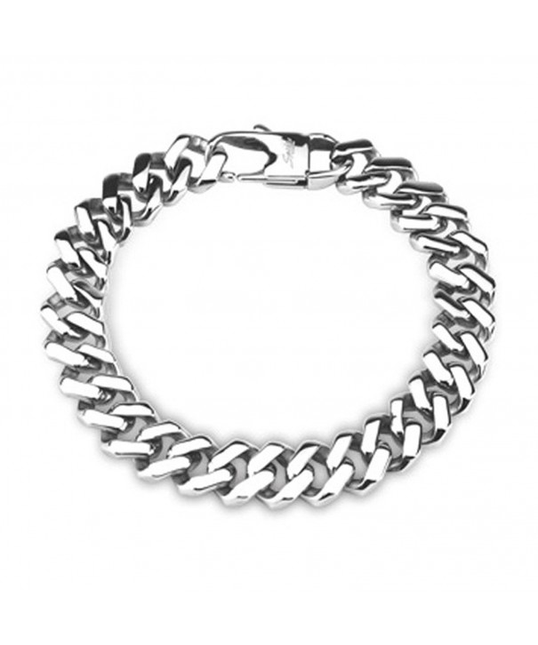 Stainless Steel Chain Bracelet Square