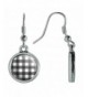 Novelty Dangling Earrings Pattern Prints