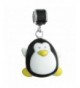 Rhodium plated Sterling Silver Penguin European