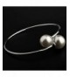 LovEnter White plated pearl bracelet