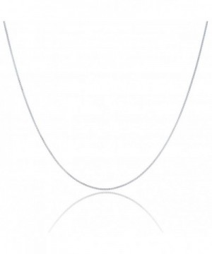 Sterling Silver Italian Necklace Lightweight