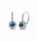 Sterling Silver London Leverback Earrings