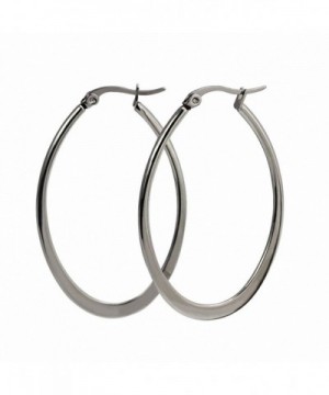 Sobly Stainless Closure Rounded Earrings