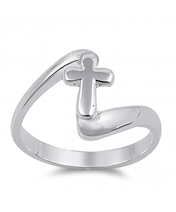 Sterling Silver Christian Gorgeous RNG12839 5