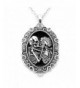 Controse Silver Toned Stainless Eternal Necklace