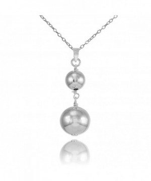 Sterling Silver Graduated Double Necklace