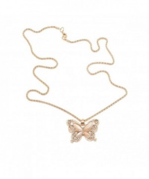 Butterfly Necklaces Accessories Necklace Style_01