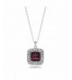 Godmother Classic Silver Crystal Necklace