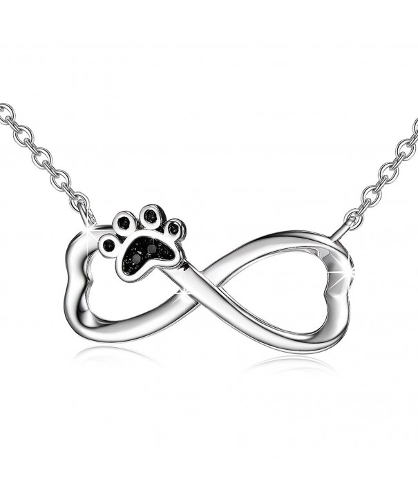 Infinity Necklace Pendant Sterling Jewelry