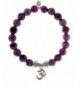 EvaDane Precious Sugilite Gemstone Bracelet