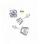 Nourei Simulated Diamond Earring Setting