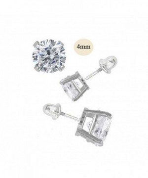 Nourei Simulated Diamond Earring Setting