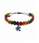 Awareness Natural Rainbow Adjustable Bracelet