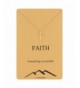 Geerier Faith Cross Necklace Pendent