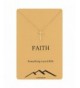 Geerier Faith Cross Necklace Pendent