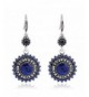 Fashion Crystal Synthetic Turquoise Earrings