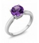 Sterling Amethyst Solitaire Engagement Available