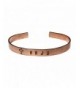 Would Hand Stamped Copper Bracelet