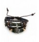 Fashion Bracelet Leather Handmade Braided