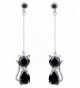 DaisyJewel Classy Crystal Dangle Earrings