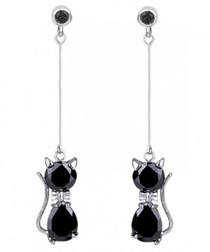 DaisyJewel Classy Crystal Dangle Earrings