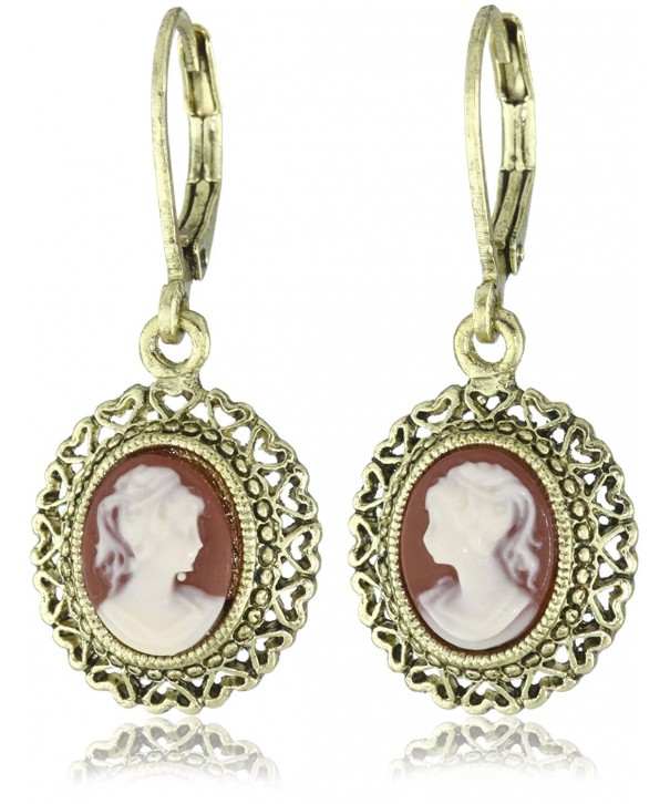 1928 Jewelry Vintage Inspired Escapade Carnelian