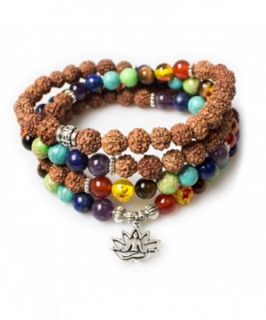 Christmas Buddhist Rudraksha Buddha Gemstone Bracelet