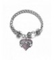 Teacher Classic Silver Crystal Bracelet