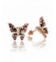 Apotie Sterling Silver butterfly Earring