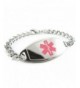 MyIDDr Pre Engraved Customized Diabetes Bracelet