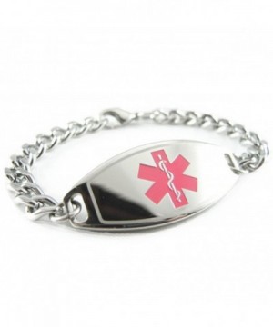 MyIDDr Pre Engraved Customized Diabetes Bracelet