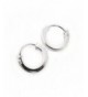 Sterling Silver Square Shaped Tube Earrings