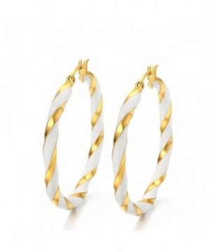 JAJAFOOK Stainless Winding Earrings Accessories