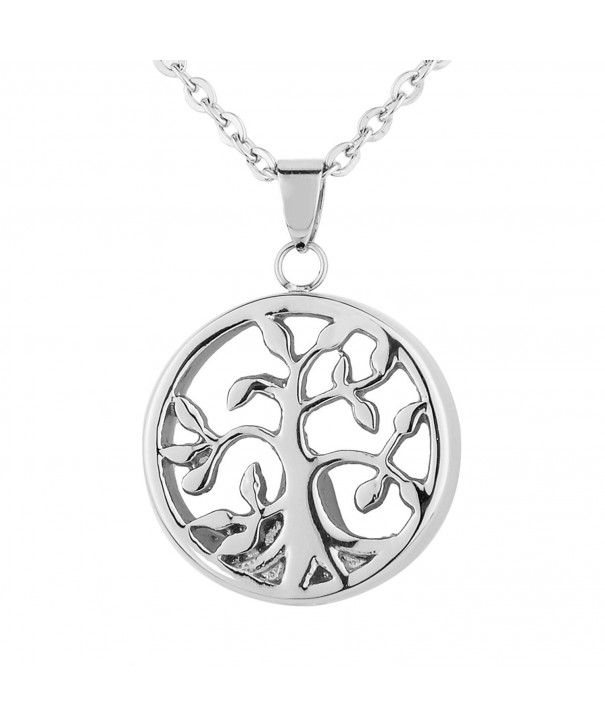 VALYRIA Cremation Stainless Filigree Necklace