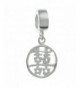 Sterling Silver Chinese Happiness European