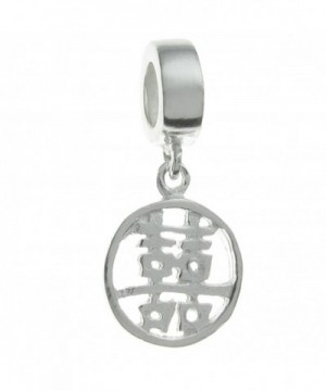Sterling Silver Chinese Happiness European