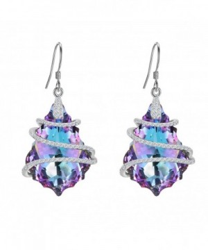 EVER FAITH Sterling Earrings Swarovski