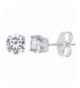 Mia Sarine Zirconia Earring Sterling