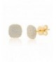 Mia Sarine Zirconia Earrings Sterling