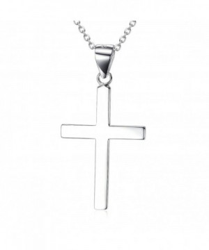 Sterling Silver Cross Pendant Necklace