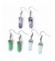 Natural Amethyst Aventurine Opalite Earrings