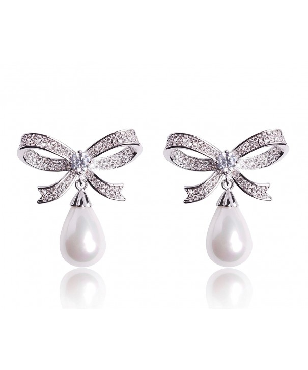 Sparkling Zirconia Celebrity Designer Earrings