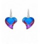 DreamGlass Sterling Silver Dichroic Earrings