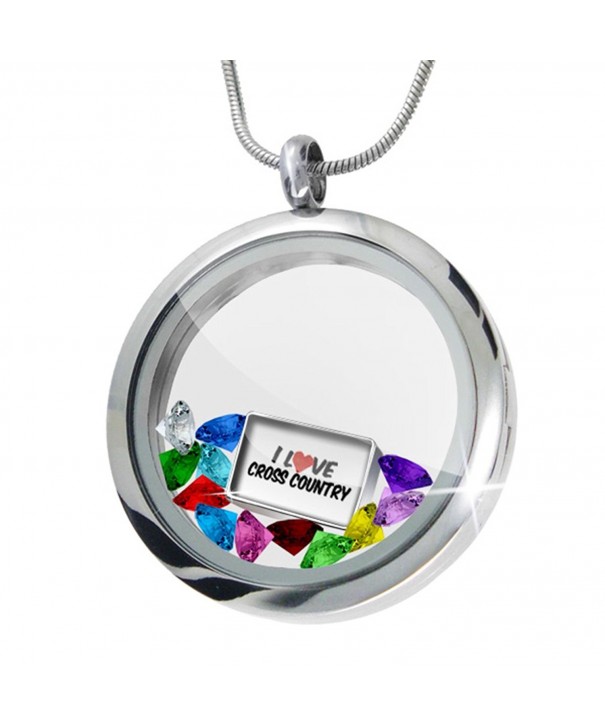 Floating Locket Country Crystals Neonblond