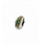 Sterling Silver Enameled Bead Charm