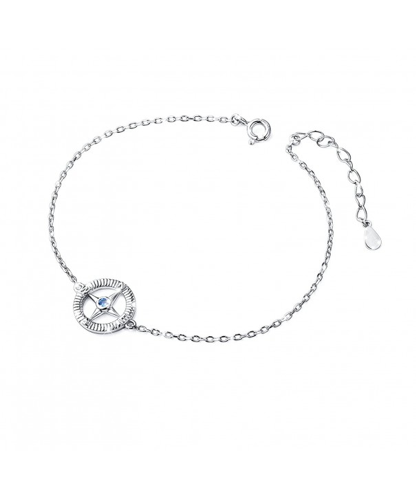 Sterling Silver Compass Matter Bracelet